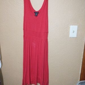 Pink Tank Dress Size Small